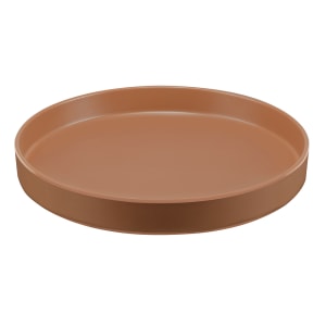 151-2201712109 12" Round Melamine Hudson Plate, Terra Cotta