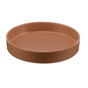 151-220178109 8 1/4" Round Melamine Hudson Plate, Terra Cotta