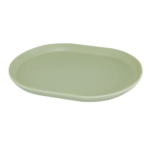 151-22018107 14" x 11 1/4" Oval Hudson Platter - Melamine, Matcha