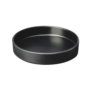 151-22017813 8 1/4" Round Melamine Hudson Plate, Black