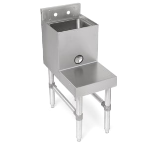 416-UBBS2112X 12" Underbar Station w/ Dump Sink - 21"D x 32 1/2"H