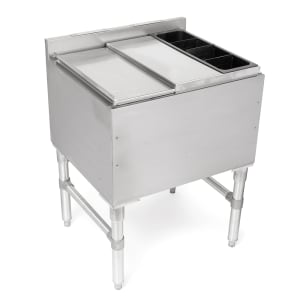 416-UBIB2136CP7X 36" Underbar Ice Bin/Cocktail Unit w/ 7 Circuit Cold Plate - 21"D x 32 1/2"H, Stainless