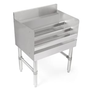 416-UBLD1818X 3 Step Underbar Liquor Display Unit - 18"W x 18"D x 32 1/2"H, Stainless