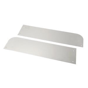 416-UBSS21LX 21" Left Side Splash Kit - 5"H, Stainless Steel