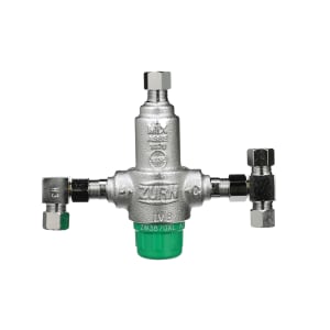 813-38ZW3870XLT4P 3/8" Thermostatic Mixing Valve w/ (4) Ports