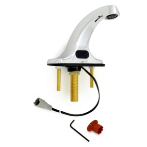 813-P6915XL1 Deck Mount Sensor Faucet - 4" Center Set, Chrome