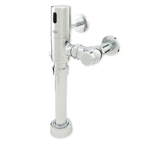 813-ZTR6200WS1HW Hardwired Sensor Piston Flush Valve for Water Closets - 1.6 gpf, Chrome