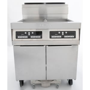 006-2FPRG50TLP Gas Fryer - (2) 50 lb Vats, Floor Model, Liquid Propane