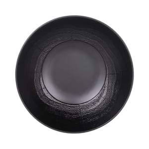 701-B30366B 45 oz Round Melamine Denali Bowl - Black