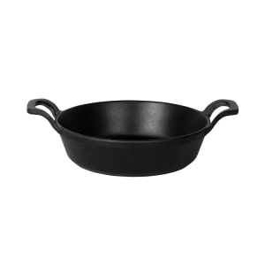 Gourmet Kitchen Cast Iron Fry Pan 26cm - Black