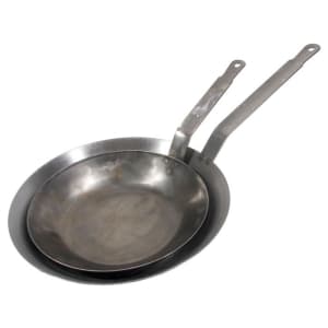 296-34811 11" Steel Frying Pan w/ Solid Metal Handle