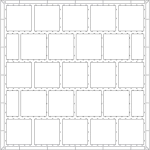 650-3219FK2 Florlok® 2 Portable Dance Floor Set - 12 ft x 33 ft, Hardwood w/ Aluminum Frame