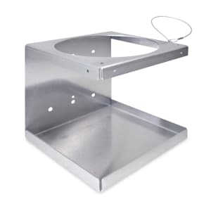 231-1661 Wall Mount Hand Sanitizer Holder for (1) 1 gal Jug - 7"W x 7"D x 7"H, Stainless Steel