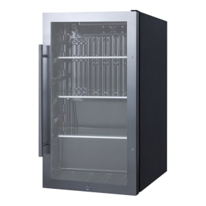 162-SPR488BOS 19" W Indoor/Outdoor Undercounter Refrigerator w/ (1) Glass Door, 115v