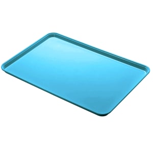 144-1218MT142 Market Display Tray - 11 1/2" x 17 3/4" x 1", Blue