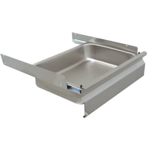 009-SS2020 Work Table Drawer w/ Slides - 20"L x 20"W x 5"D, Stainless Steel