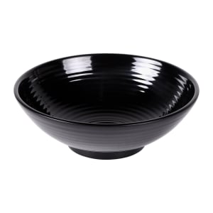 701-M10RG3B 1 3/4 qt Round Melamine Serving Bowl, Black