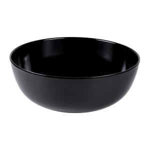 701-M15R6B 12 1/2 qt Round Melamine Serving Bowl, Black