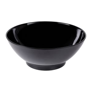 701-M14R5B 9 qt Round Melamine Serving Bowl, Black