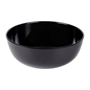 701-M13R5B 8 qt Round Melamine Serving Bowl, Black