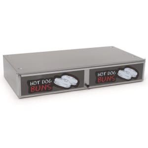 128-8045NSBB Hot Dog Bun Box w/ (64) Bun Capacity