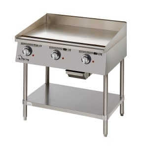 062-736TA2401 36" Electric Griddle w/ Thermostatic Controls - 1" Steel Plate, 240v/1ph