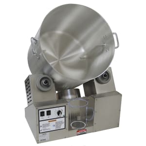 231-270300000 8 gal Cheddar Tumbler/Coater w/ Hot Plate & Heat Lamp - 120v