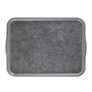 144-1418VCH381 Rectangular Versa Camtray® Tray w/ Handles - 14" x 18", Fiberglass, Pearl Gray w/ Titan