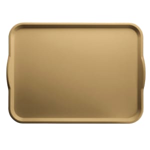 144-1418H514 Rectangular Camtray® Dietary Tray - 14" x 18", Fiberglass, Earthen Gold