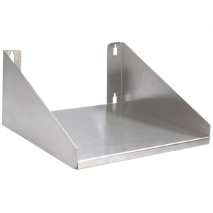 161-A24 Solid Wall Mounted Blender Shelf, 8"W x 8"D, Stainless