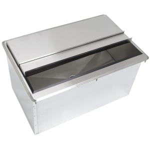 161-D30IBL 27" x 18" Drop In Ice Bin w/ 62 lb Capacity - Insulated, Stainless