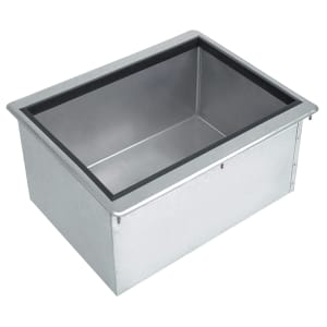 161-D12IBL 18" x 12" Drop In Ice Bin w/ 23 lb Capacity - Insulated, Stainless