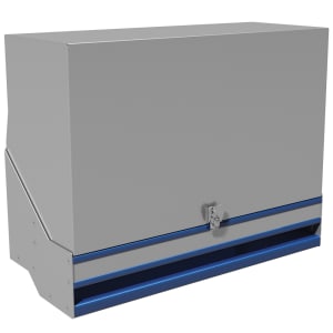 161-PRDSR24LC 24" Locking Double Tier Speed Rail, Stainless