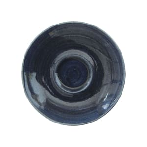 893-MOMBCSS1 6 1/4" Round Monochrome Cappuccino Saucer - Ceramic, Mist Blue