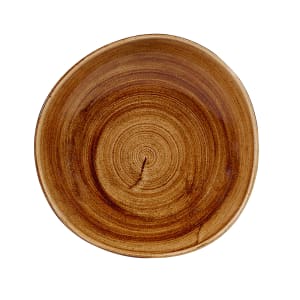 893-PAVCOGB11 38 oz Round Patina Bowl - Ceramic, Vintage Copper