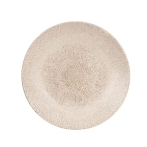 893-RKAGPD271 11" Round Raku Plate - Ceramic, Agate Grey