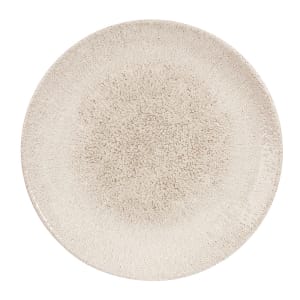 893-RKAGEV101 10 1/4" Round Raku Plate - Ceramic, Agate Grey