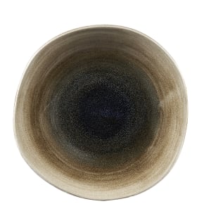 893-SABTOG101 10 3/8" Round Aqueous Plate - Ceramic, Bayou