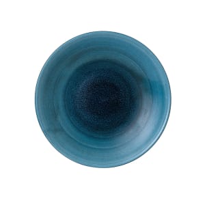 893-SALGPD271 11" Round Aqueous Plate - Ceramic, Lagoon