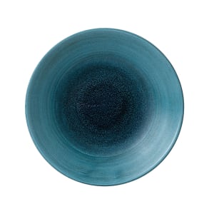 893-SALGPD251 10" Round Aqueous Plate - Ceramic, Lagoon