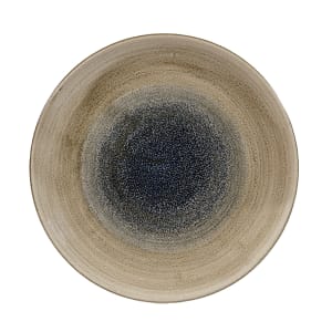 893-SABTEV101 10 1/4" Round Aqueous Plate - Ceramic, Bayou