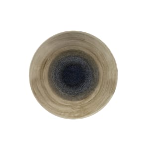 893-SABTPD271 11" Round Aqueous Plate - Ceramic, Bayou