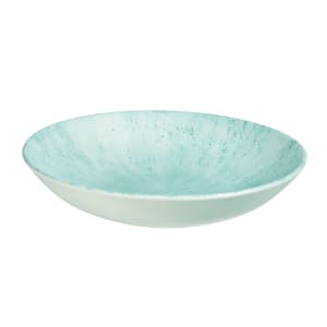 893-STAMEVB91 40 oz Round Studio Prints® Bowl - Ceramic, Aquamarine