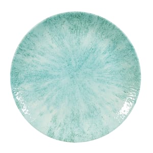 893-STAMEV101 10 1/4" Round Studio Prints® Stone Plate - Ceramic, Aquamarine