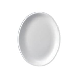 893-WHD91 9" Oval Churchill Super Vit Platter - Ceramic, White