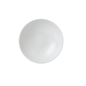 893-WHVMEVB91 40 oz Round Vellum™ Bowl - Ceramic, White