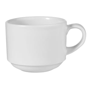 893-WHVSC81 8 oz Profile Cup - Ceramic, White