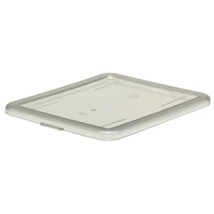 144-911CWC135 Plastic Lid for Meal Delivery Trays, 9" x 11", Clear