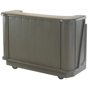 144-BAR650CP194 67 1/2" Portable Bar - Cold Plate, 80 lb Ice Sink, Granite Sand