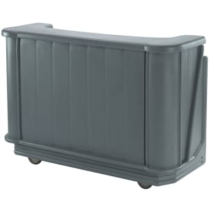 144-BAR650DX191 67 1/2" Portable Bar - Pre-Mix Drink System, CO2, Granite Gray
